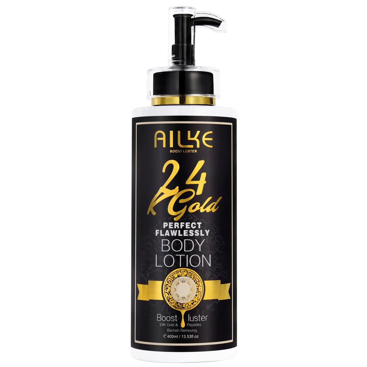 AILKE 24K Whitening Skin Care Set, Lightening, Remove Black Spots, Melanin, Stains, Even Skin Tone, Moisturizing, for All Skin
