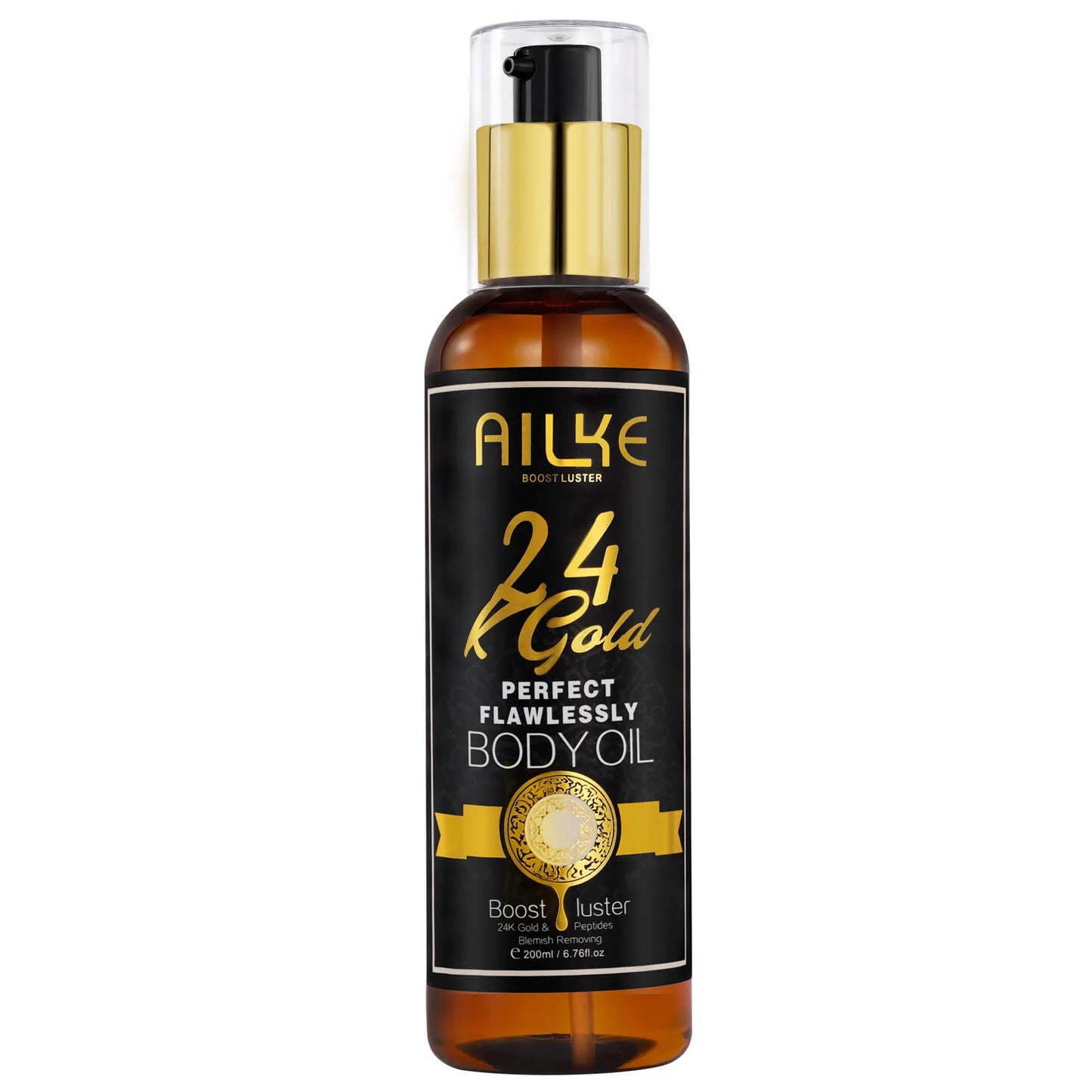 AILKE 24K Whitening Skin Care Set, Lightening, Remove Black Spots, Melanin, Stains, Even Skin Tone, Moisturizing, for All Skin