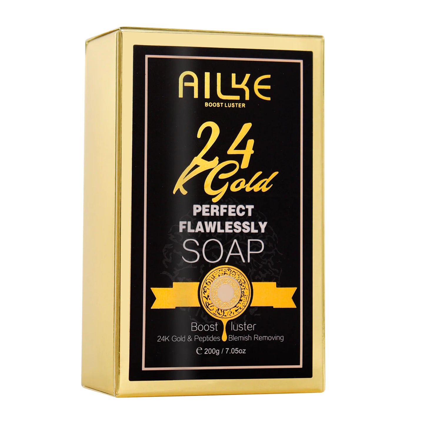AILKE 24K Whitening Skin Care Set, Lightening, Remove Black Spots, Melanin, Stains, Even Skin Tone, Moisturizing, for All Skin